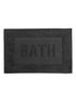 LC Waikiki Cotton Text Printed Bath Mat 50x70 Cm